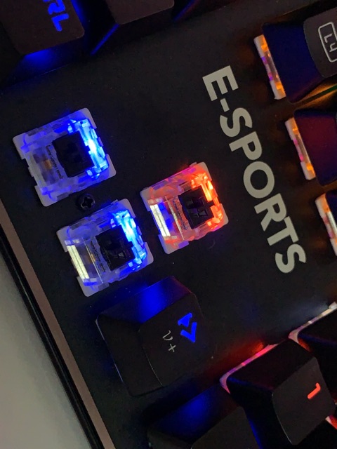 Bàn phím cơ fullsize 104 phím E-SPORTS ZK4 - 21 chế độ led gaming | BigBuy360 - bigbuy360.vn