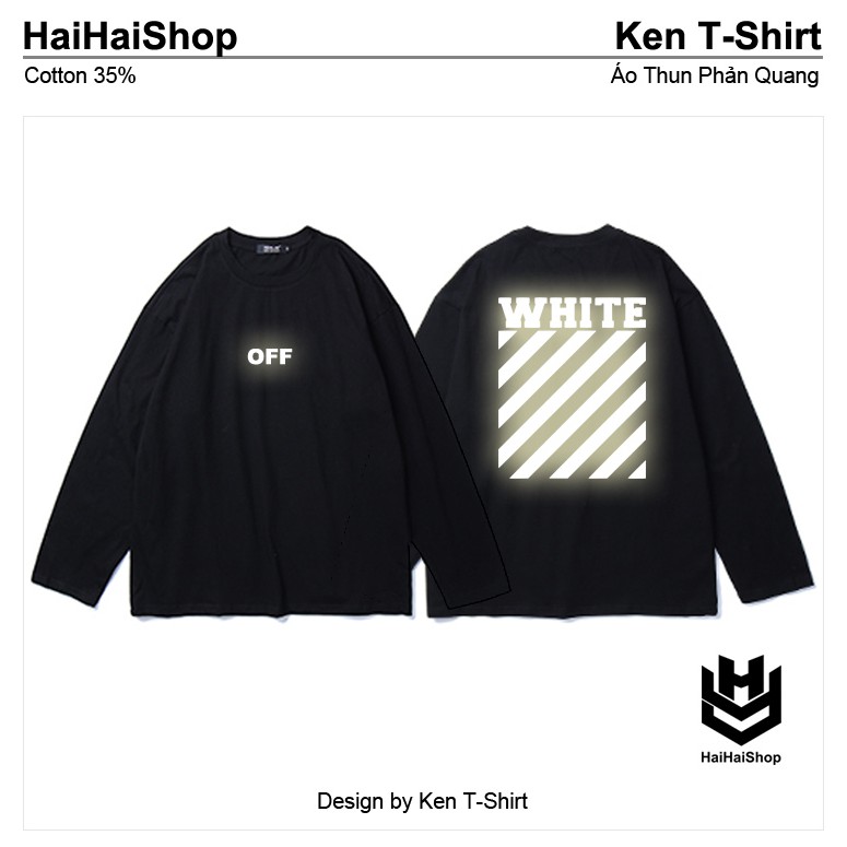 Áo Thun Phản Quang Bạc White Thẳng Tay Dài Oversize Form Rộng Nam Nữ Unisex