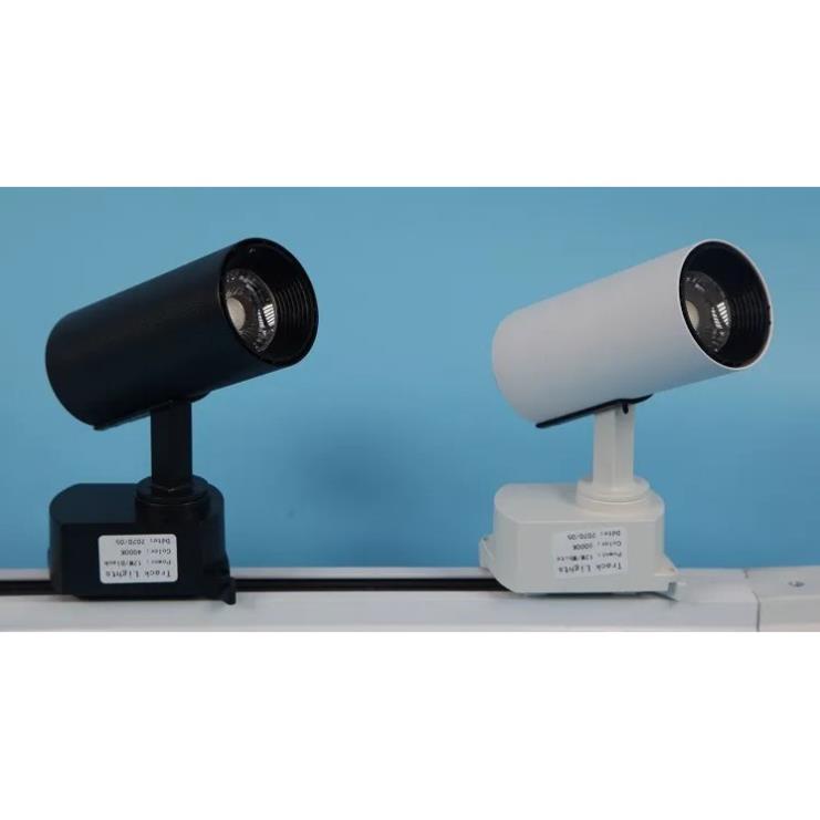 Bộ 2 Đèn Led rọi ray ống bơ 12W trang trí shop