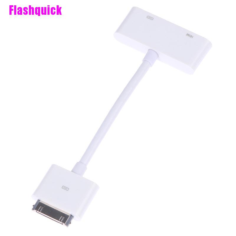 Đầu Chuyển Đổi 30 Pin Sang Hdmi Video Cho Ipod I Pad 2 3 Iphone 4 4s 2g 3gstouch Hdtv