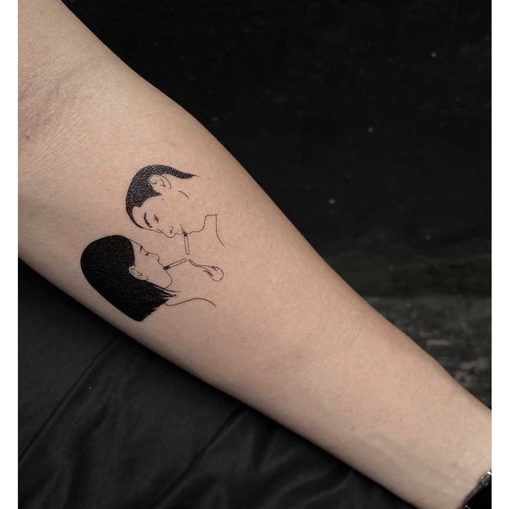 Hình xăm dán tạm thời Tattoodee 7 ngày, xăm trong 1 phút, chống nước 100%