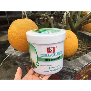 Kem hấp ủ tóc Rong biển Seaweed LK 1000 ml phục hồi tóc khô