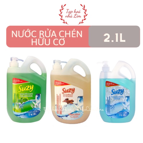 Nước rửa chén bát Suzy Nhật Bản 2,1kg - thành phần Hữu Cơ CHẤT LƯỢNG NHẬT BẢN