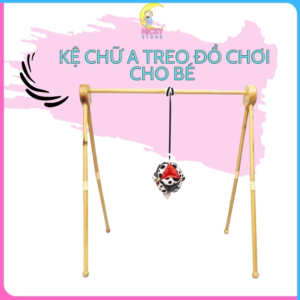 Kệ Chữ A Cho Bé Pipo Việt Nam, Gỗ Thông Nhập Khẩu, Thiết Kế Chắc Chắn An Toàn Cho Trẻ Em