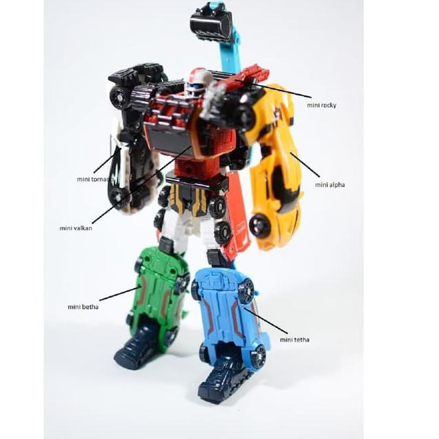 Tobot Đồ Chơi Robot Biến Hình 6 26cm Độc Đáo Thú Vị Cho Bé Trai