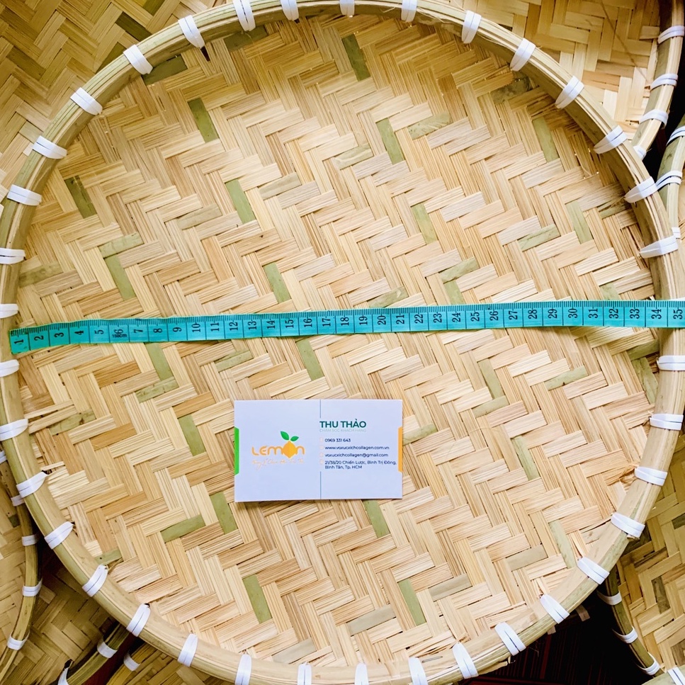 Mẹt tre bún đậu mắm tôm, mẹt tre trang trí, mẹt gà - Loại dày, nhiều size