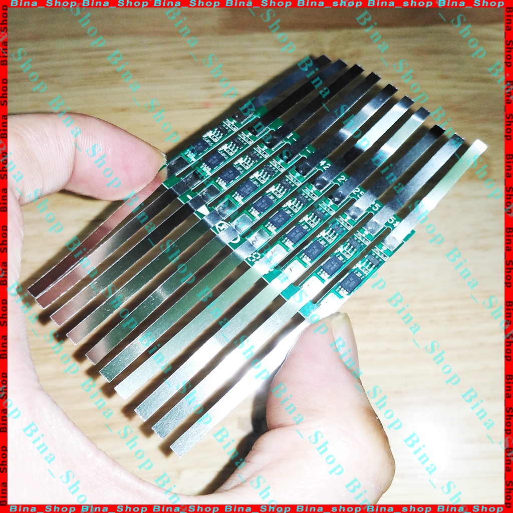 [10 cái] Mạch sạc bảo vệ pin 18650 1S 3A 3.7V/4.2V bấm sẵn kẽm