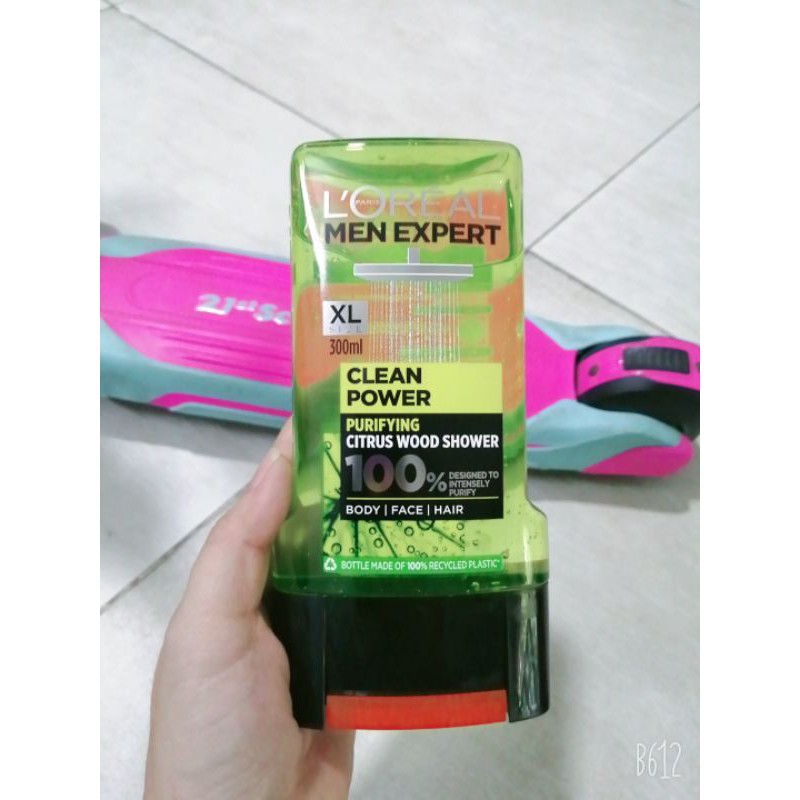 SỮA TẮM GỘI 3IN1 Cho Nam của L'Oreal  - MỸ
