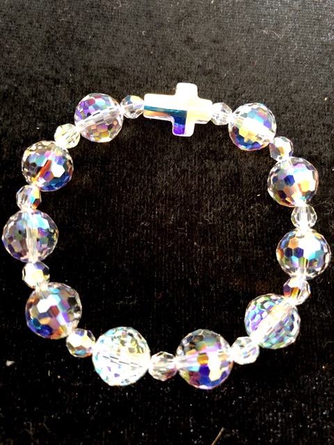 Vòng Tay Pha Lê Áo_Chuỗi 10 Kinh 10ly Giác Nhuyễn