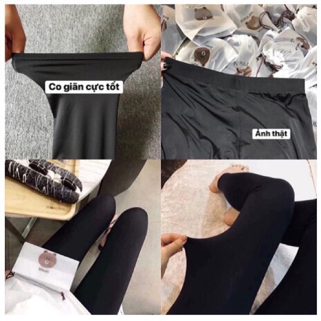 QUẦN LEGGING Nâng mông túi gấu