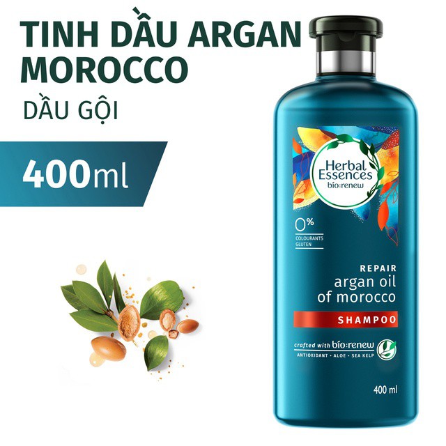 [GIẢM GIÁ SỐC] [HÀ NỘI] Dầu Gội Herbal Essences Tinh Dầu Argan Morocco 400ml
