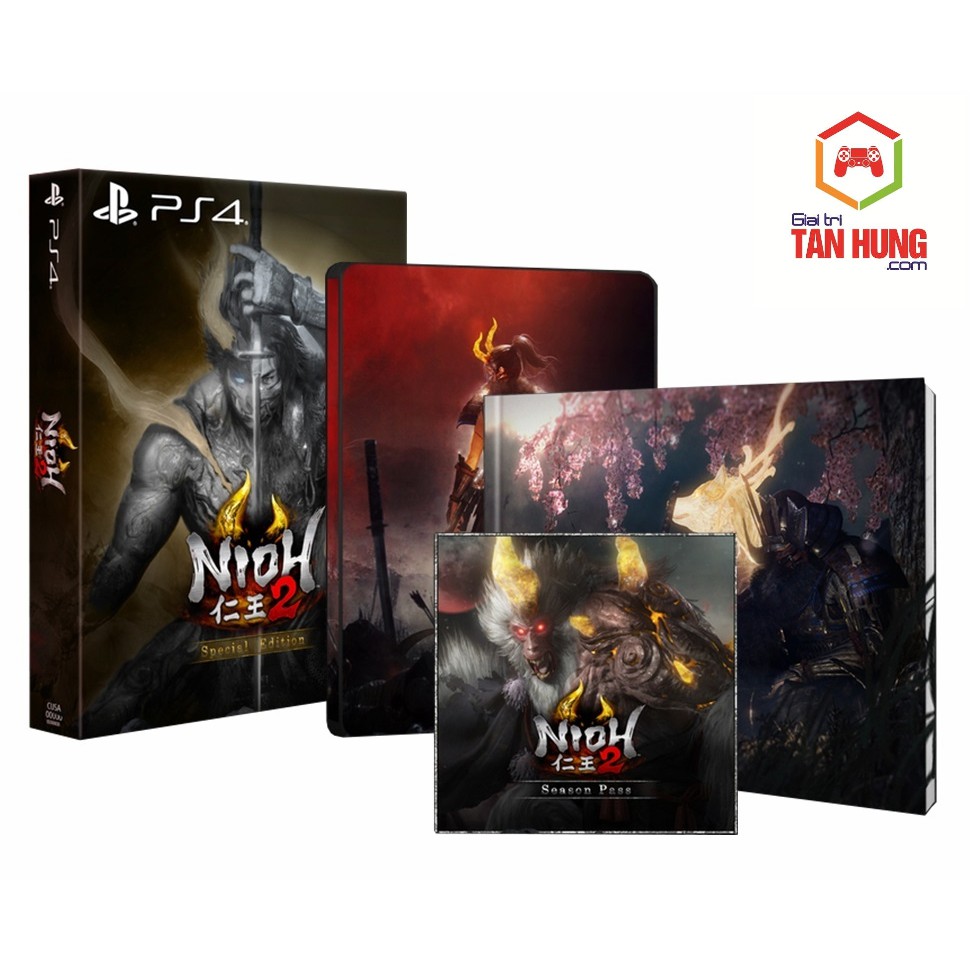 Đĩa Game Ps4: Nioh 2 Special Edition