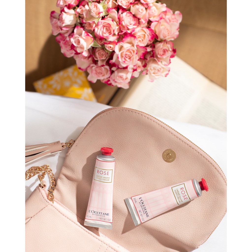 Kem dưỡng da tay hương hoa hồng L'Occitane Rose Hand Cream 30ml | BigBuy360 - bigbuy360.vn