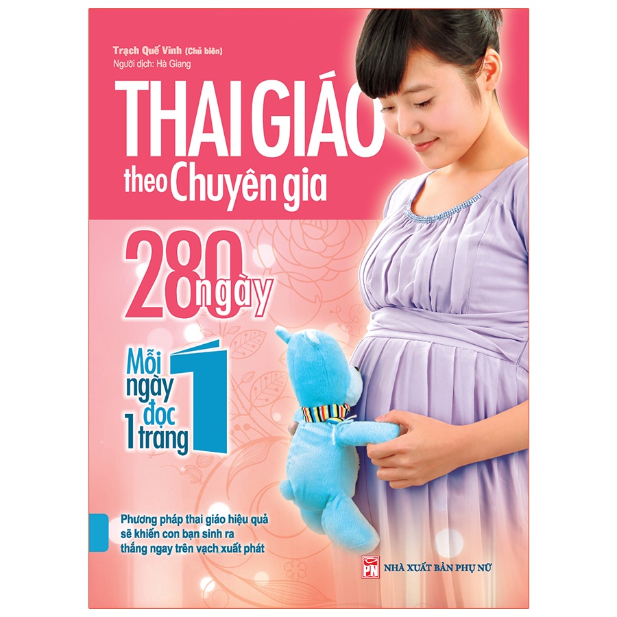 Sách - Combo - Thai giáo theo chuyên gia + Hành trình thai giáo - 280 ngày mỗi ngày đọc một trang - Lẻ tùy chọn