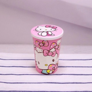 LY CÓ NẮP DORAEMON & HELLO KITTY