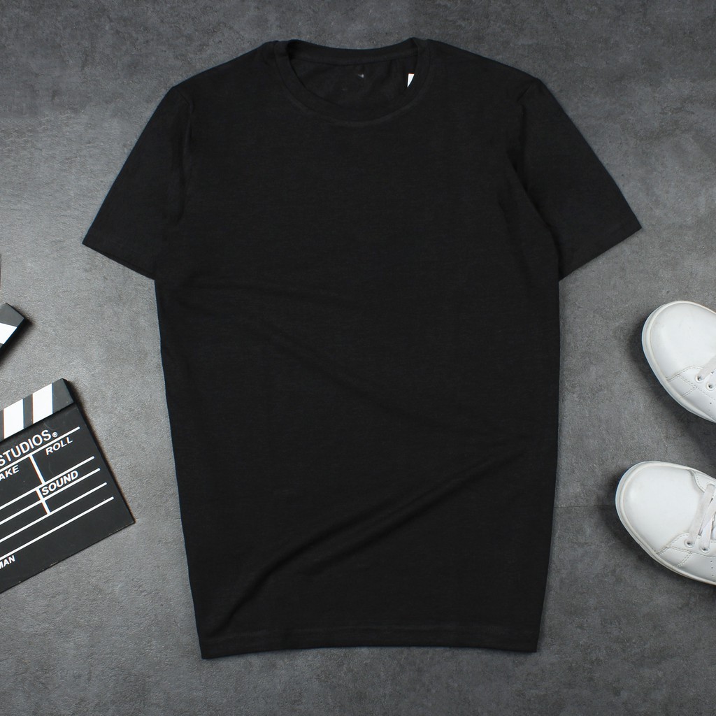 Áo thun trơn cổ tròn đen trắng chất cotton nam nữ Jan Store , áo phông ngắn tay unisex basic | BigBuy360 - bigbuy360.vn