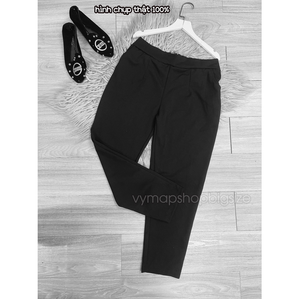 Quần baggy bigsize form quần tây siêu co giãn 40-100kg