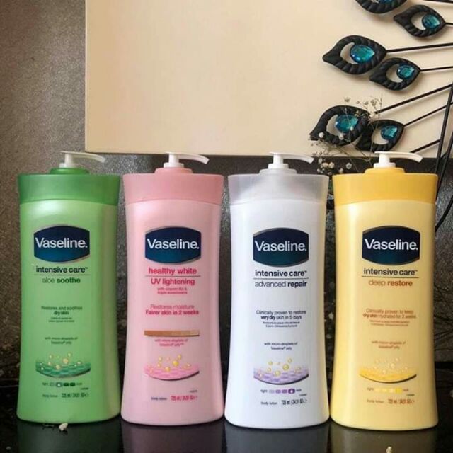 Sữa dưỡng thể toàn thân Vaseline 725ml