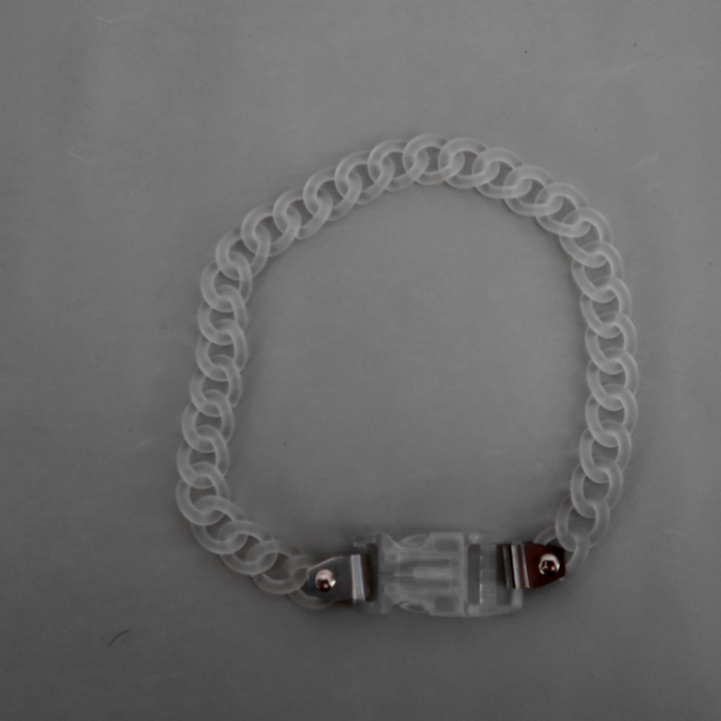 vòng cổ Trong Suốt Phong Cách Đường Phố Cá Tính