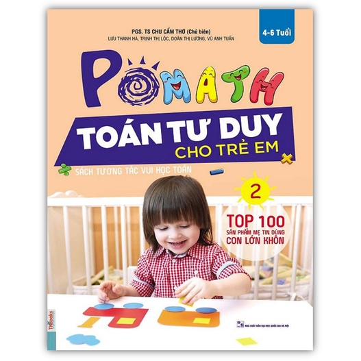 Sách - POMath -Toán tư duy cho trẻ em tập 2 (MC)