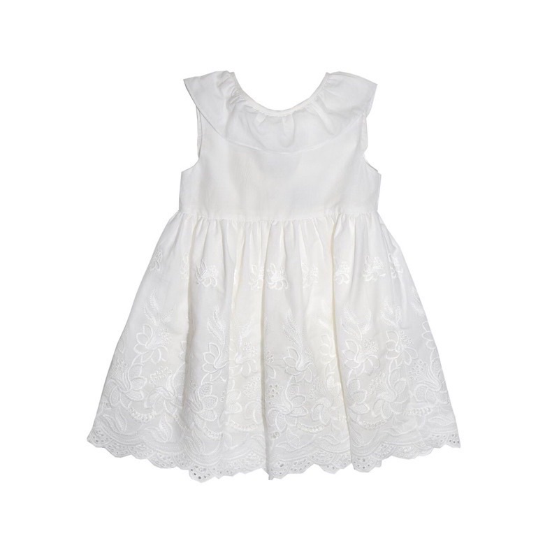 Váy Thô Bèo ZaRa Kèm Chip Xuất Dư Xịn Cho Bé