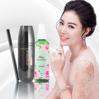 [Tặng kèm chì kẻ mày] BB cream vanesa + Toner xịt khoáng 2 in1