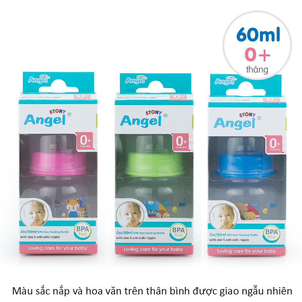 Bình sữa Angel Stony 60ml/120ml/240ml