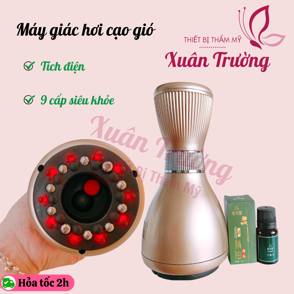 Cốc giác hơi, cạo gió, đả thông kinh lạc có tích điện