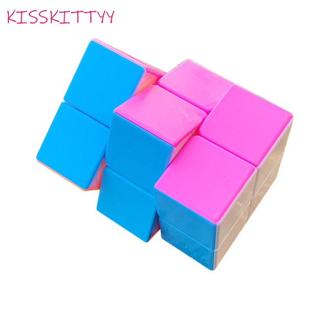 kisskittyy  2x3x3 Speed Cube Stickerless Smooth Magic Cubes Profession Puzzle Cube for Children infinity cube magic rubik blocks Good rubik blocks