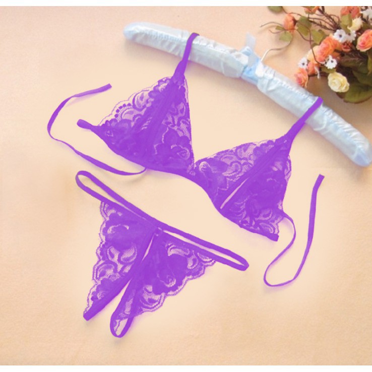 Bikini 2 mảnh ren S1-2 bikini lọt khe quyến rũ