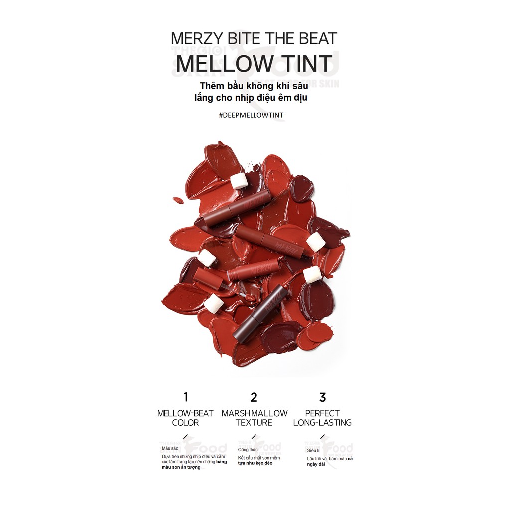 Son kem lì Merzy Bite the beat Mellow Tint | BigBuy360 - bigbuy360.vn