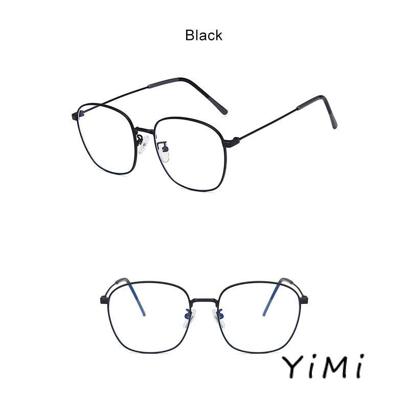 Mắt Kính Gọng Vuông Chống Ánh Sáng Xanh Và Chống Tia Bức Xạ Thời Trang Hàn Quốc Đơn Giản