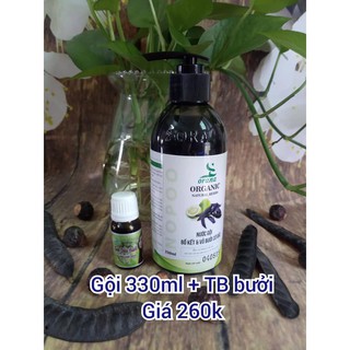 BỘ DẦU GỘI BỒ KẾT THẢO DƯỢC CÔ ĐẶC VÀ TINH DẦU BƯỞI DÀNH CHO TÓC DẦU