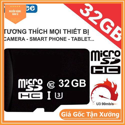 Thẻ nhớ 32GB tốc độ cao chuyên dụng cho camera,điện thoại, loa đài | BigBuy360 - bigbuy360.vn