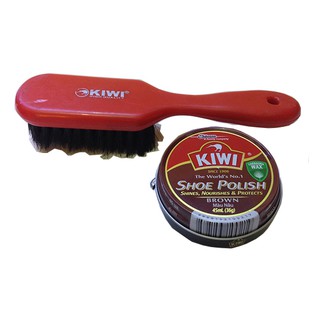 Xi đánh giày Kiwi màu nâu