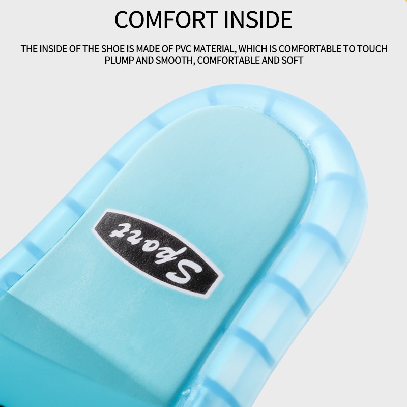 Dép Đế Mềm Chống Trượt Họa Tiết Hoạt Hình Thời Trang Mùa Hè Dành Cho Bé