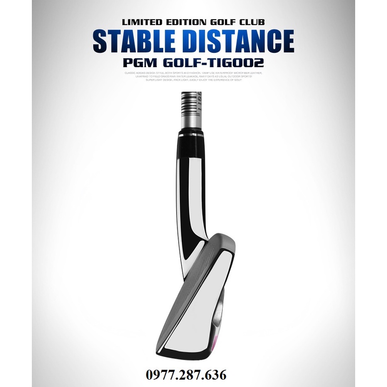 Gậy golf số 7 nữ sắt Iron PGM cán Graphite siêu nhẹ êm tay chắc chắn shop GOLF PRO GK005