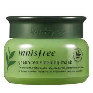 Mặt nạ ngủ dưỡng ẩm từ trà xanh Green Tea Sleeping Mask Innisfree (80ml)