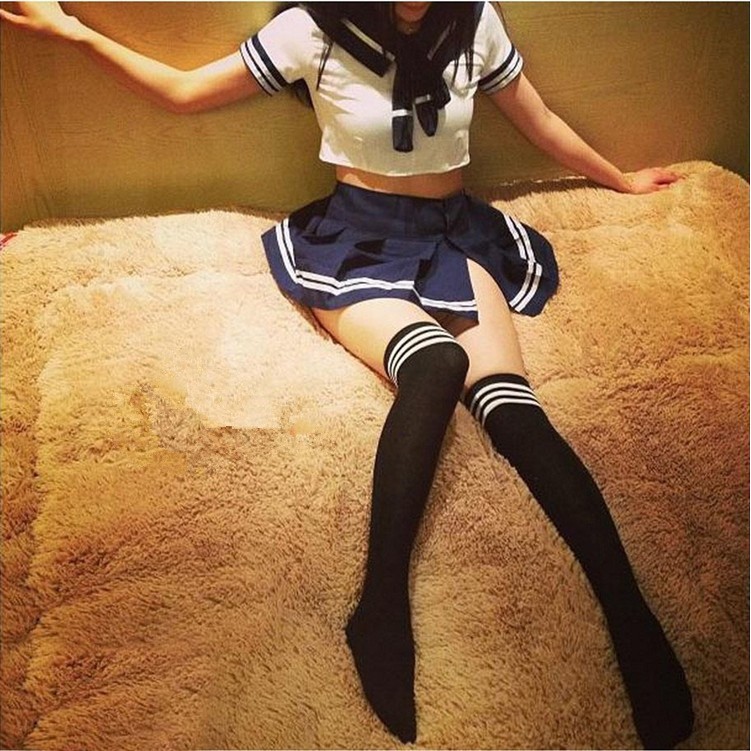 Sexy lingerie set sense of tight-fitting student uniform miniskirt cosplay stage costume | BigBuy360 - bigbuy360.vn