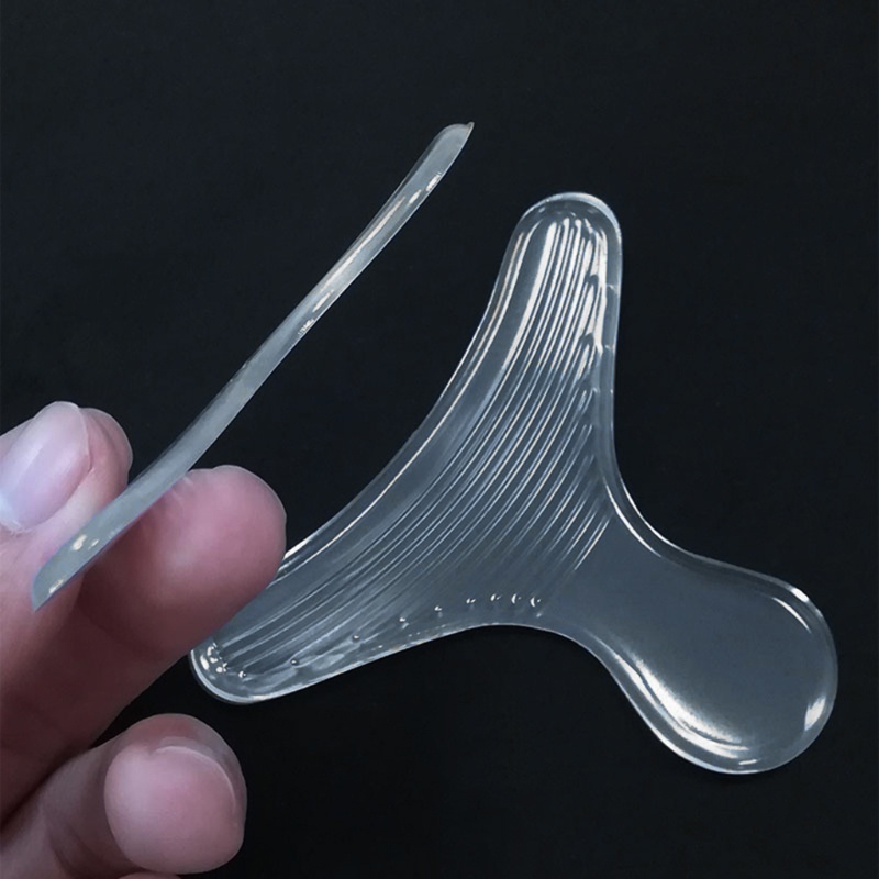 Miếng lót giày cao gót bằng gel silica trong suốt vô hình