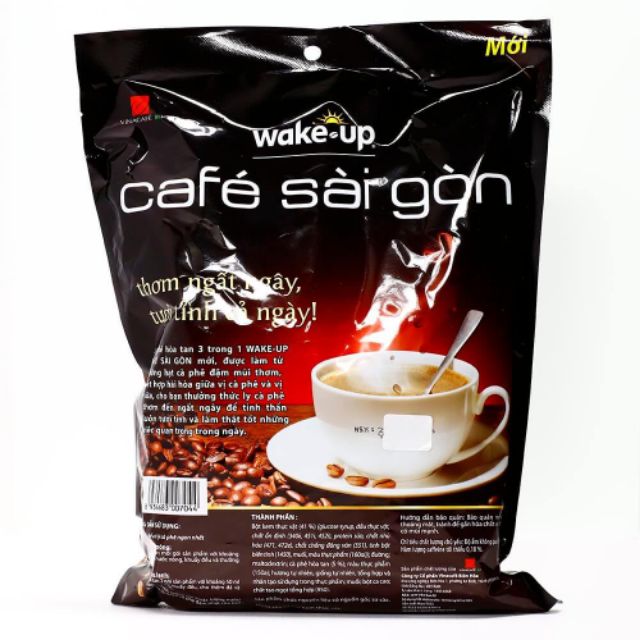 Cafe Wake up Sài Gòn 384 gr bịch  24 gói | BigBuy360 - bigbuy360.vn