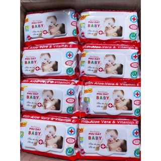 Khăn ướt Baby Phú Đạt 100 tờ
