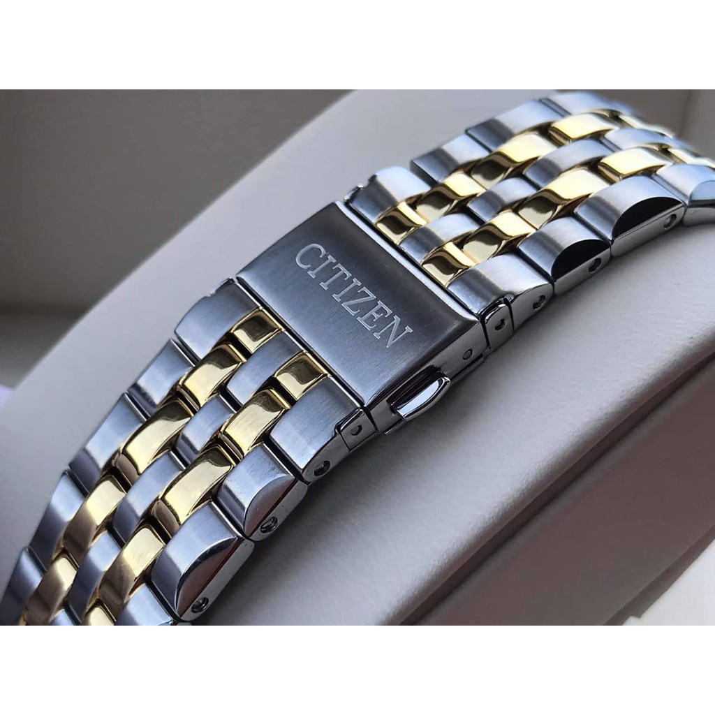 Đồng hồ nam Citizen Ecodrive BM7334-58L demi mặt xanh cực sang