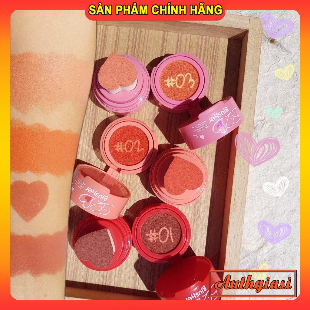 Phấn má Xixi 520 Blusher Cushion dạng kem phấn nước | BigBuy360 - bigbuy360.vn