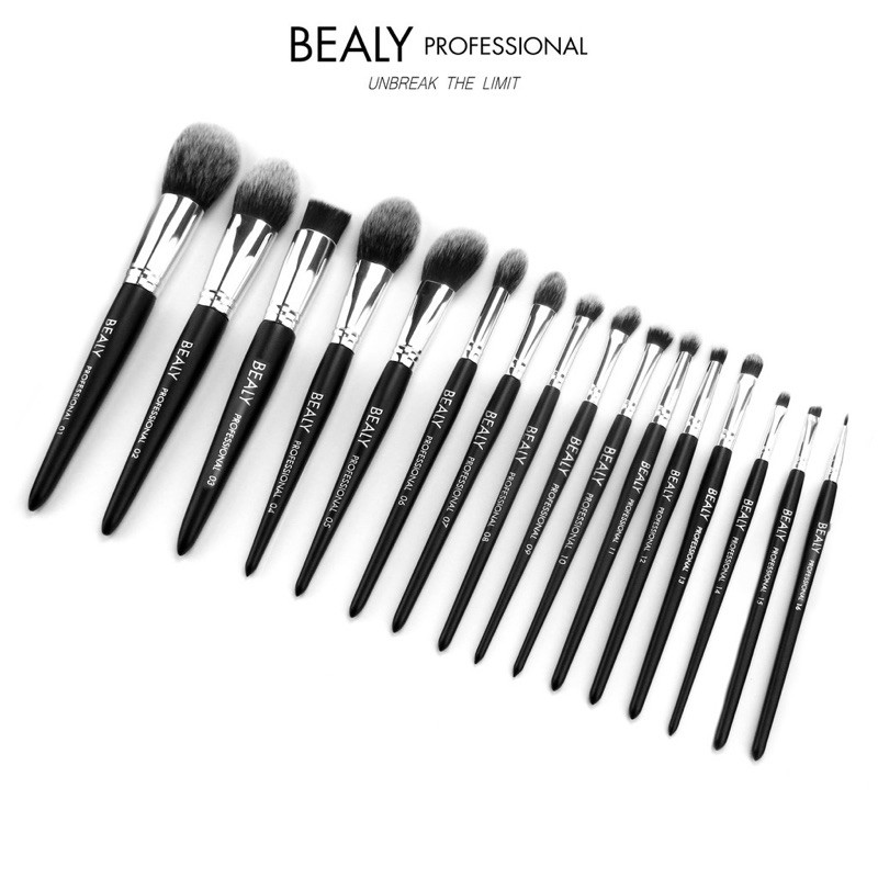 Bộ Cọ Trang Điểm Bealy 16 cây lông thú cọ makeup chuyên nghiệp cọ trang điểm cá nhân