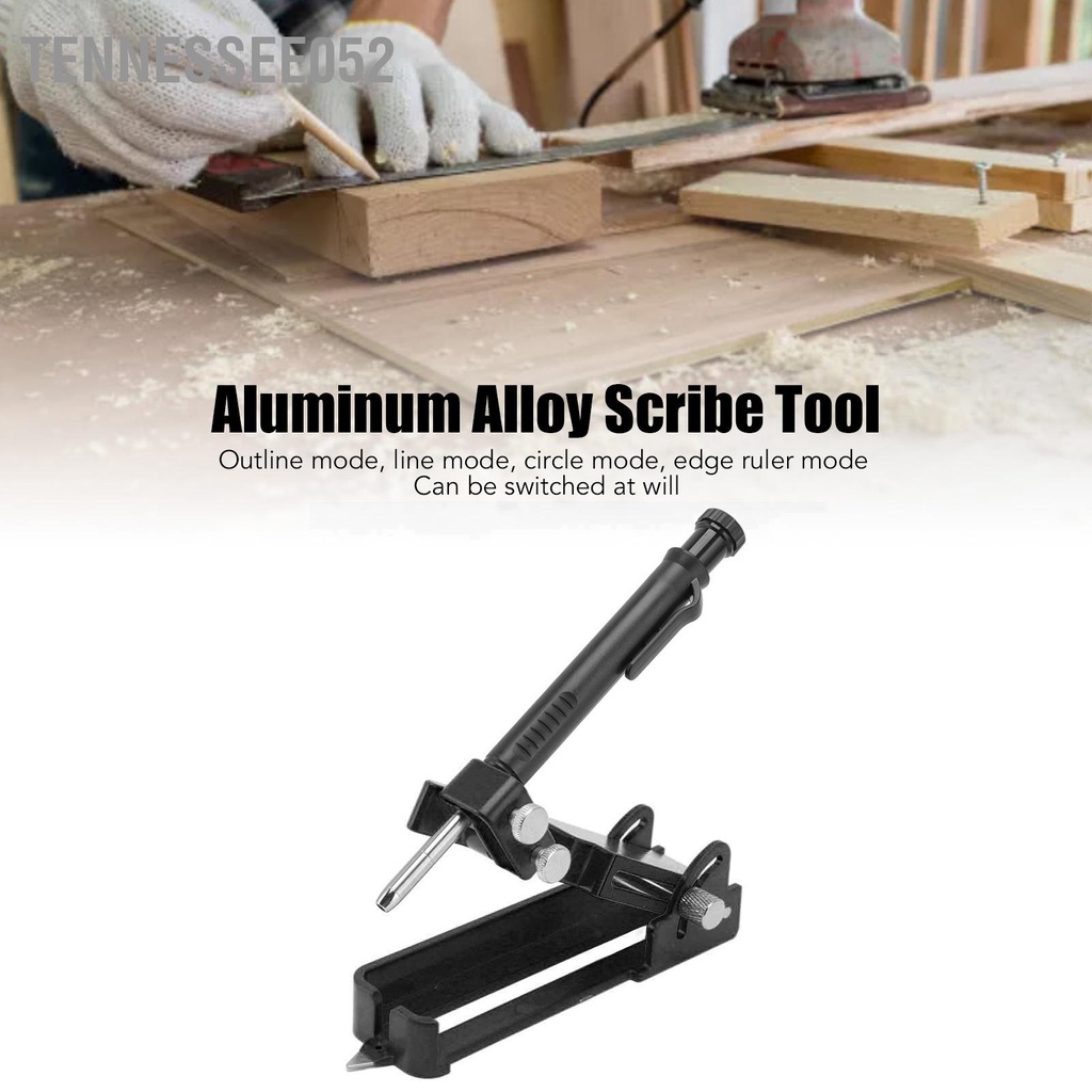 Tennessee052 Đa chức năng Công cụ vẽ nguệch ngoạc Xây dựng Bút chì Hợp kim nhôm Máy đo đánh dấu chế biến gỗ DIY