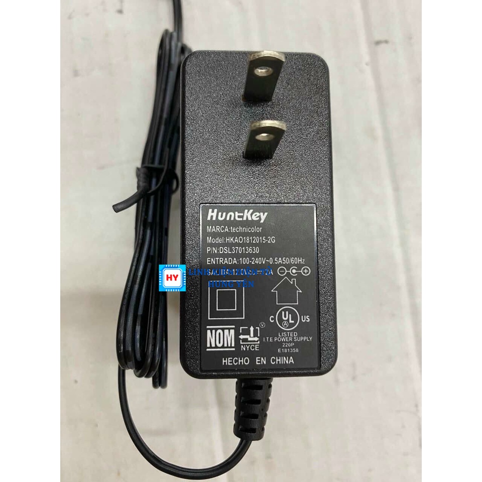 Nguồn Adapter 12V-2A (Nguồn xịn, Huntkey)