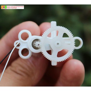 Bộ nhông motor chổi than cho máy bay cánh bằng