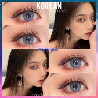 Lens mắt (kính áp tròng) xanh blue sử dụng 1 năm