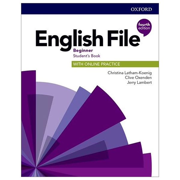 Sách - English File: Beginner: Student's Book 4th Edition And Student Resource Centre Pack